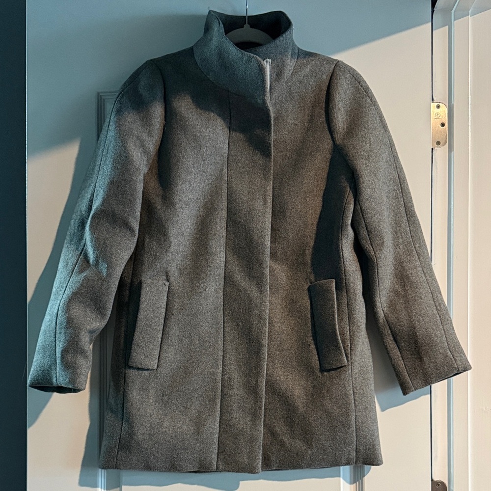 J. Crew Factory Charcoal Pea Coat